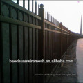 60' hight black nice steel material ornamental iron fence